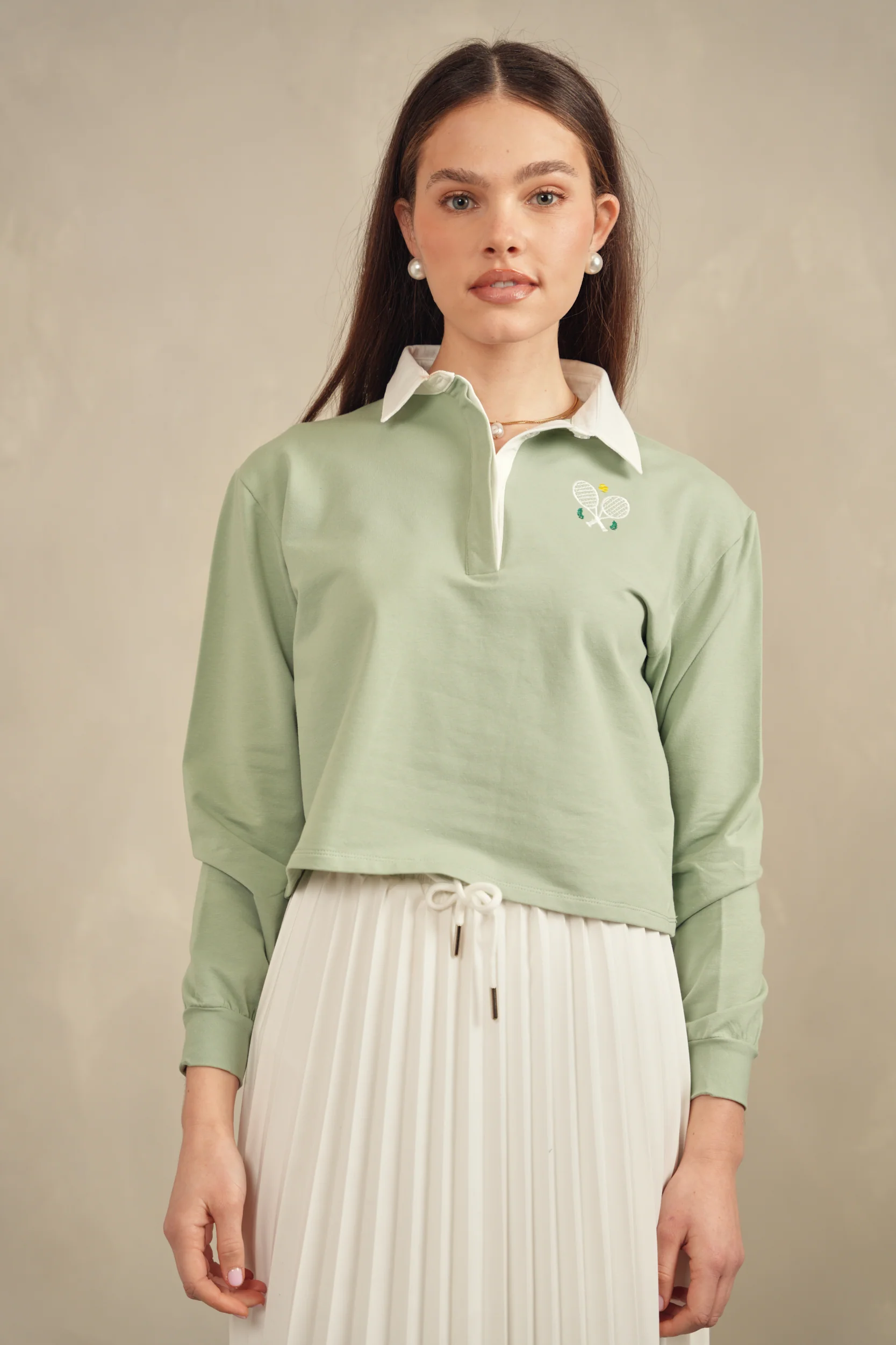 Loose Fit Polo Tee - Image 3