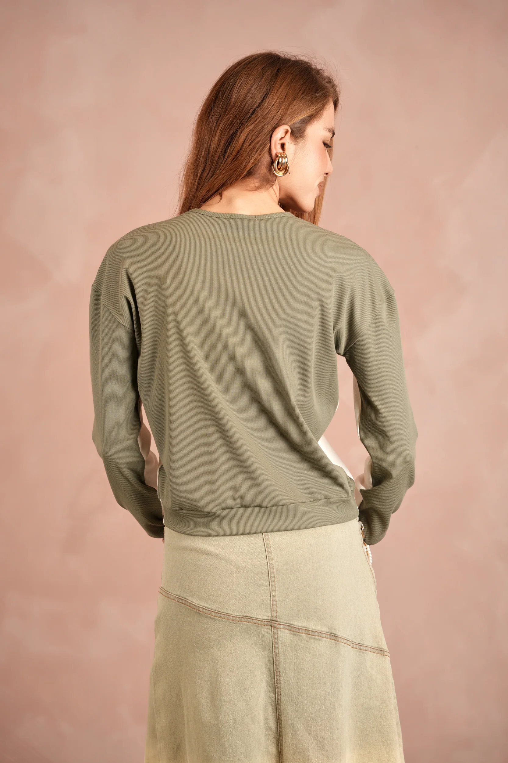 Colorblock Dolman Tee - Image 4
