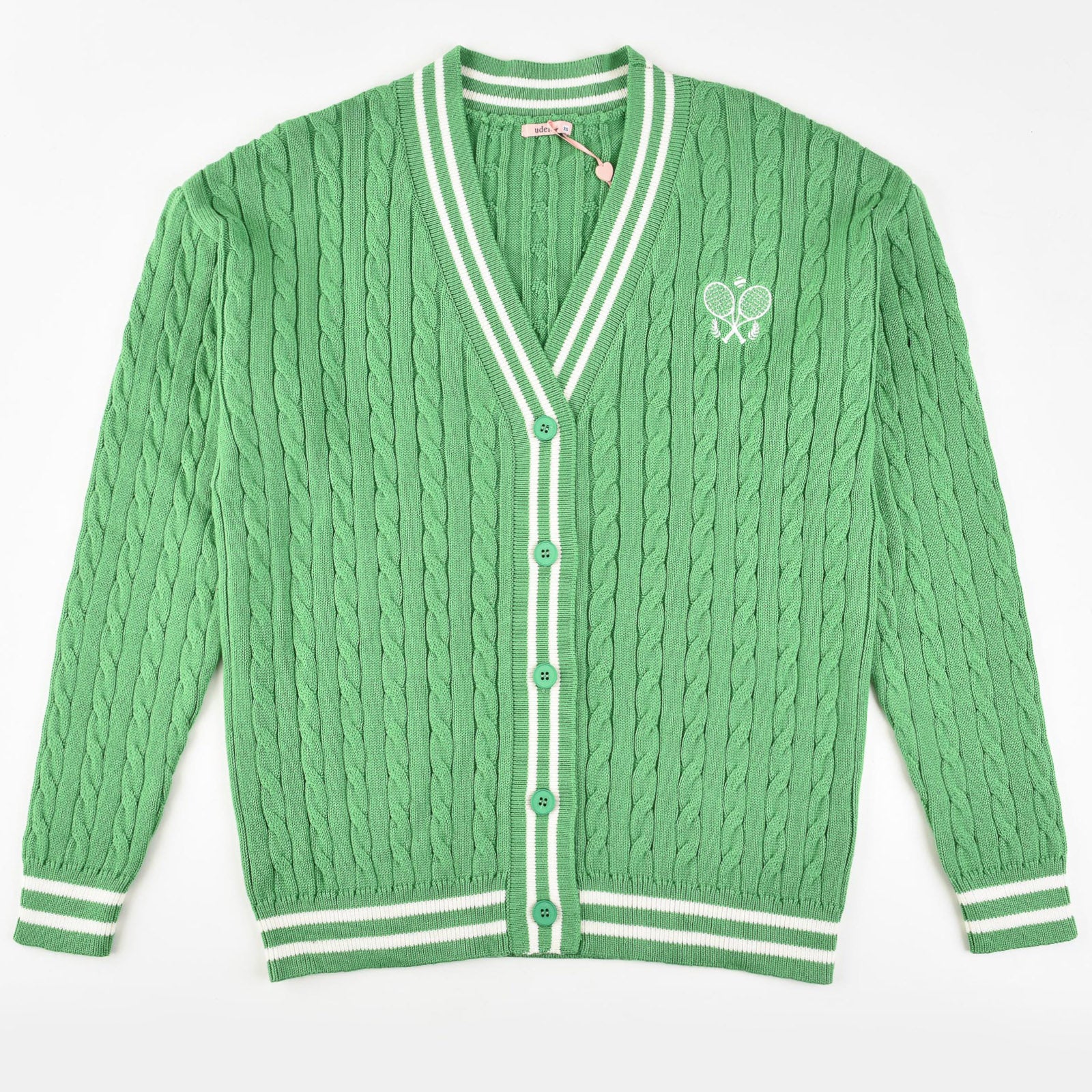 Knitted Tennis Cardigan - Image 32