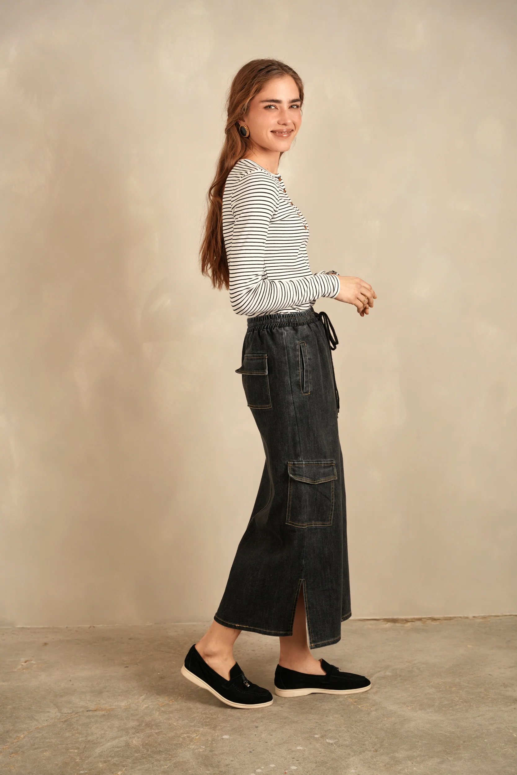 Striped Cotton Tee - Image 10