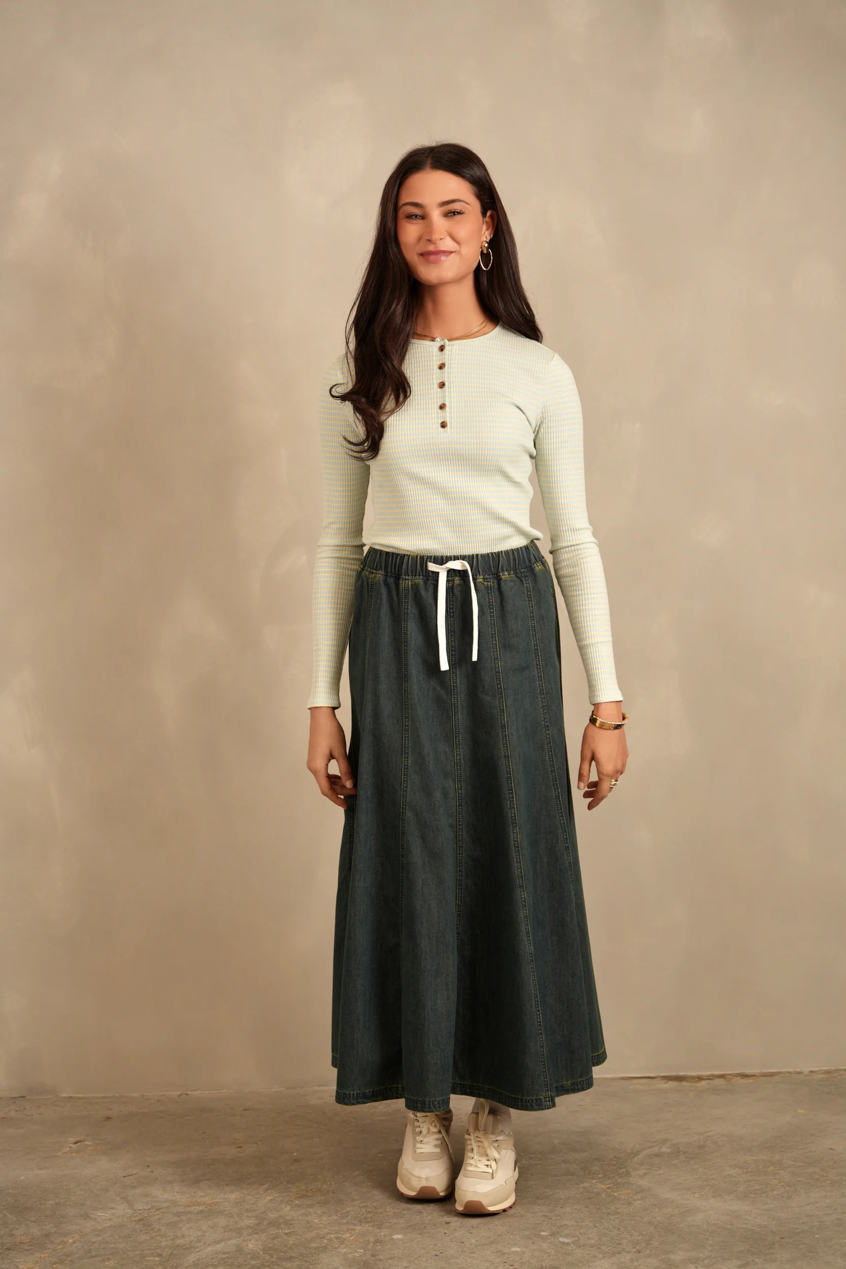 Tencel Panel Skirt - Image 2