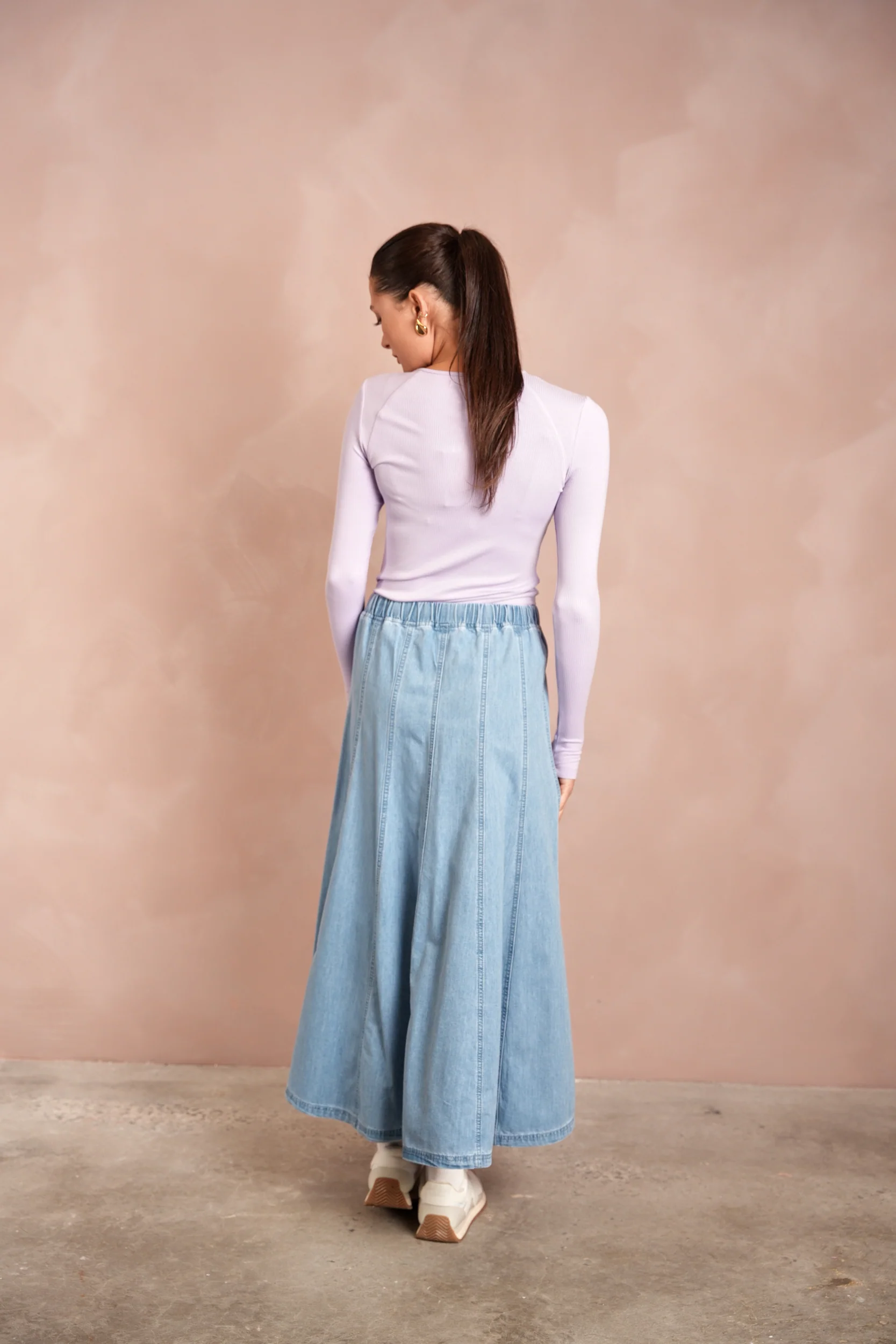 Tencel Panel Skirt - Image 5