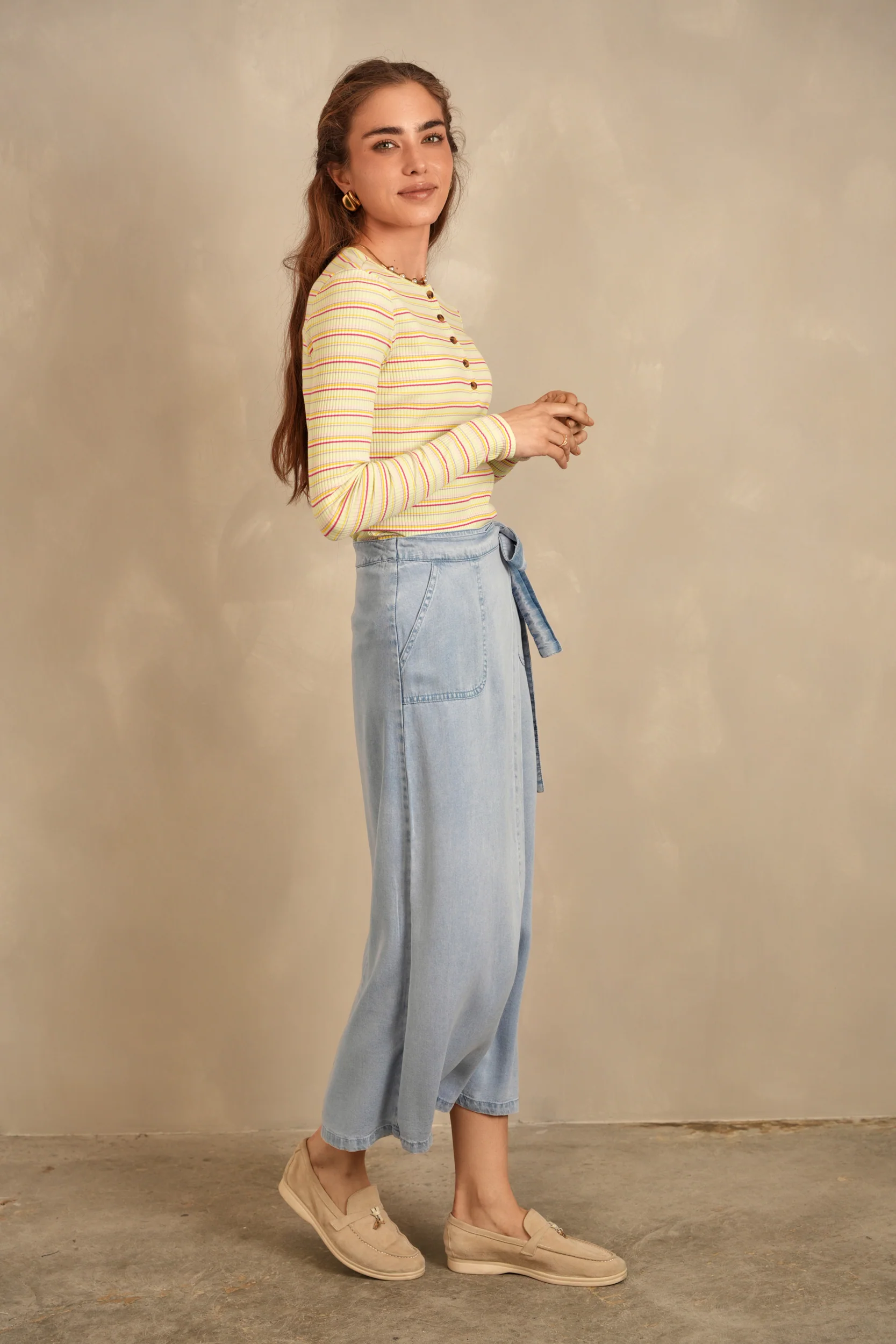 Wrap Tie Skirt - Image 2