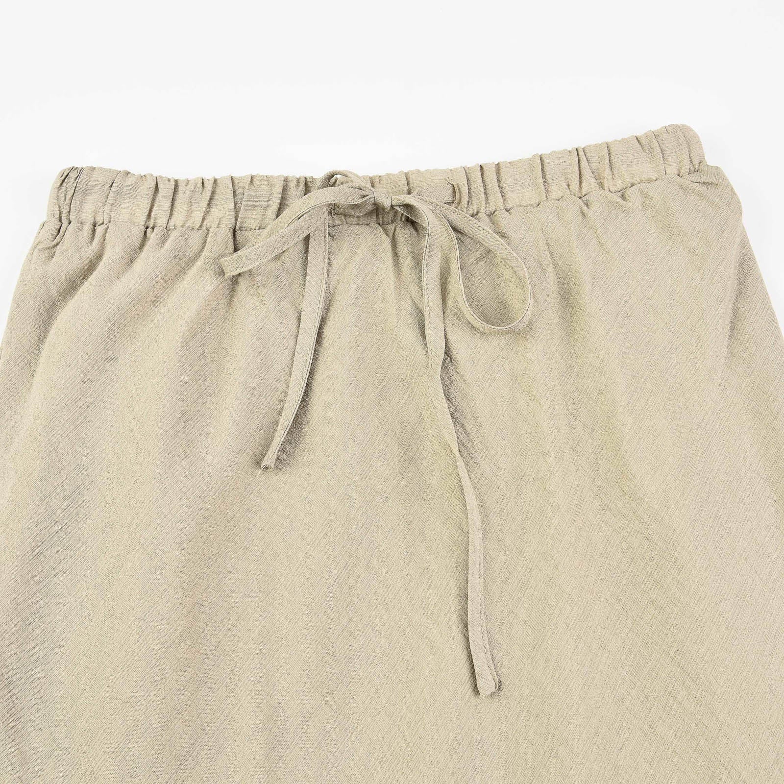 Linen Slip Skirt - Image 8