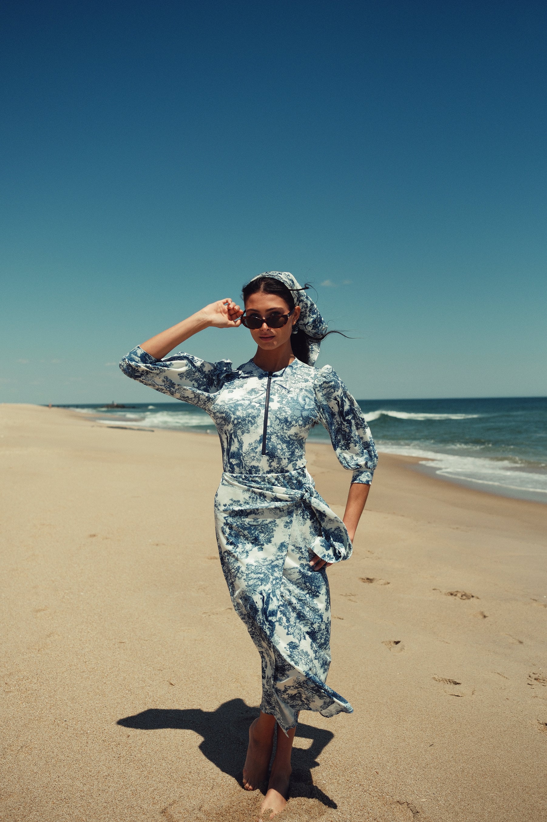 Swim Midi Wrap Skirt - Image 35